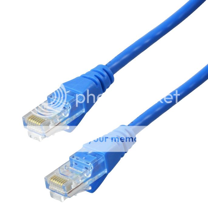 Long Network LAN Cable Data Patch Lead CAT6 1000Mbps 1m 2m 3m